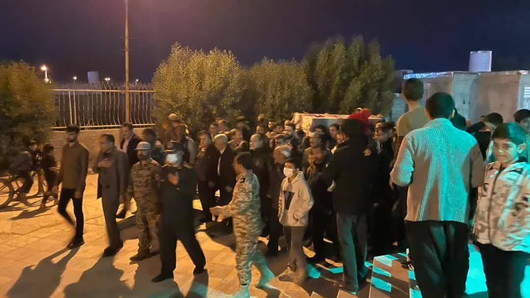 تشییع باشکوه شهید گمنام