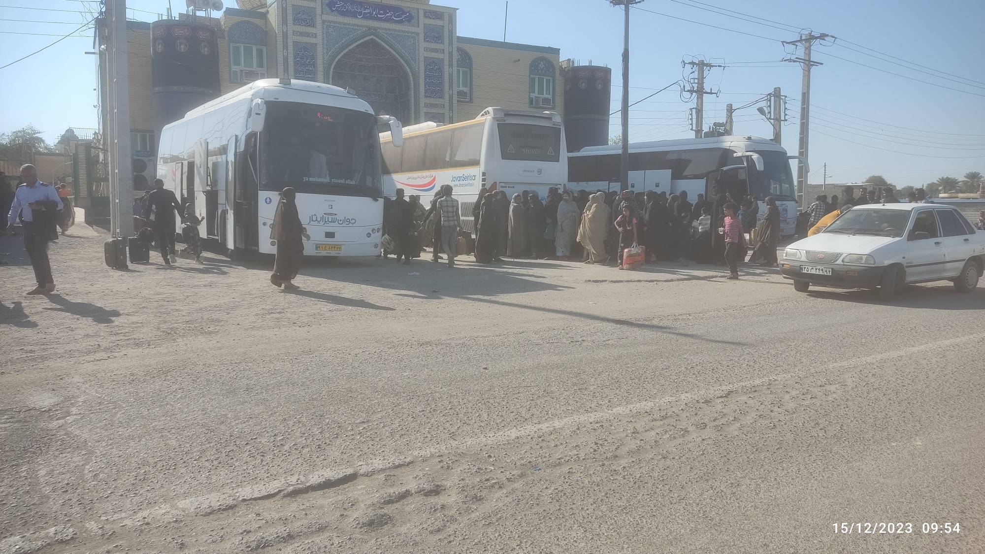 اتوبوس مسافران