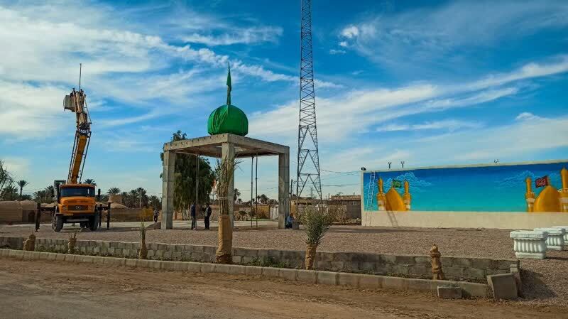 باقر آباد بافق آماده میزبانی از شهید گمنام