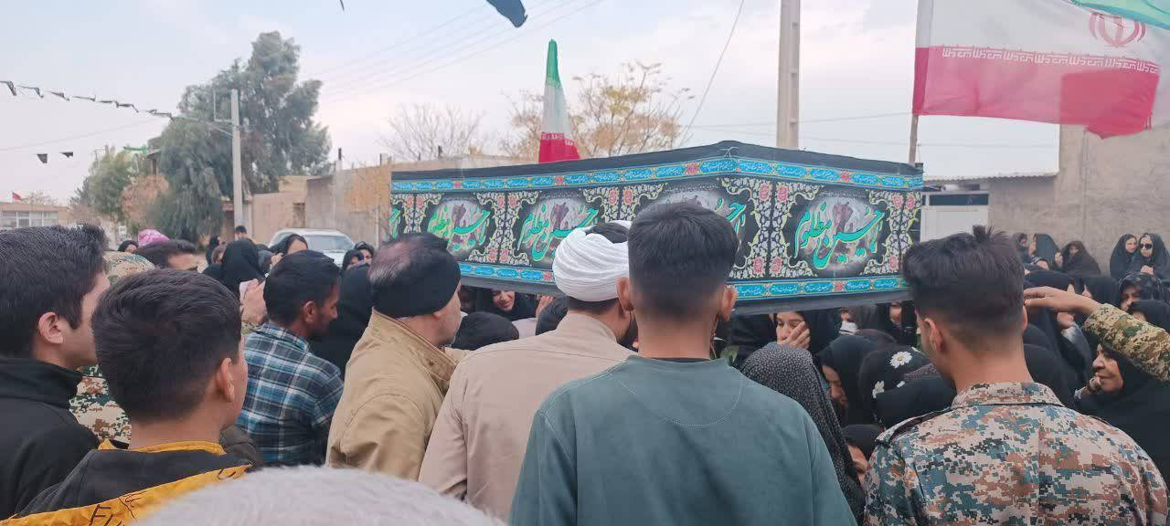 تشییع شهید گمنام