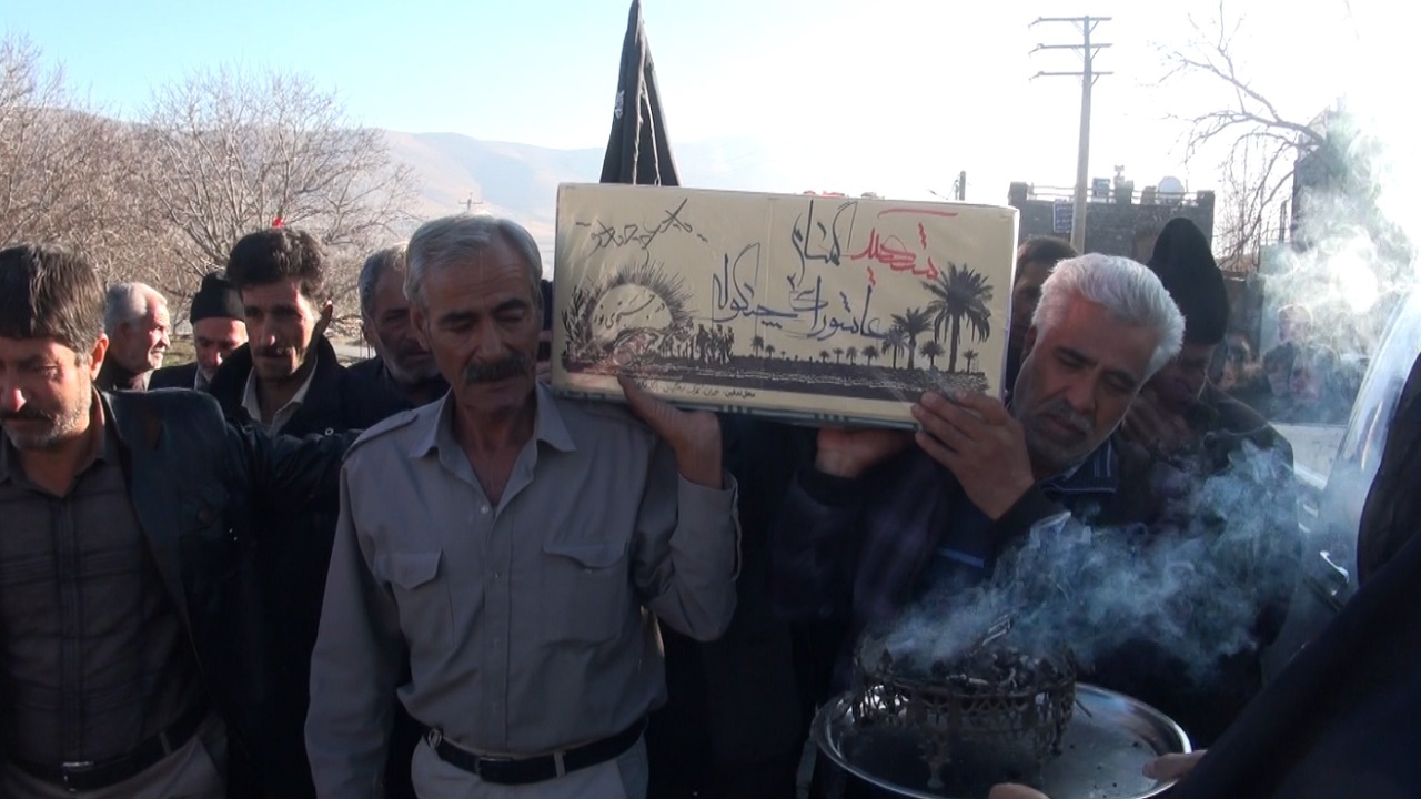 استقبال از شهدای گمنام در ۱۳ روستای همدان