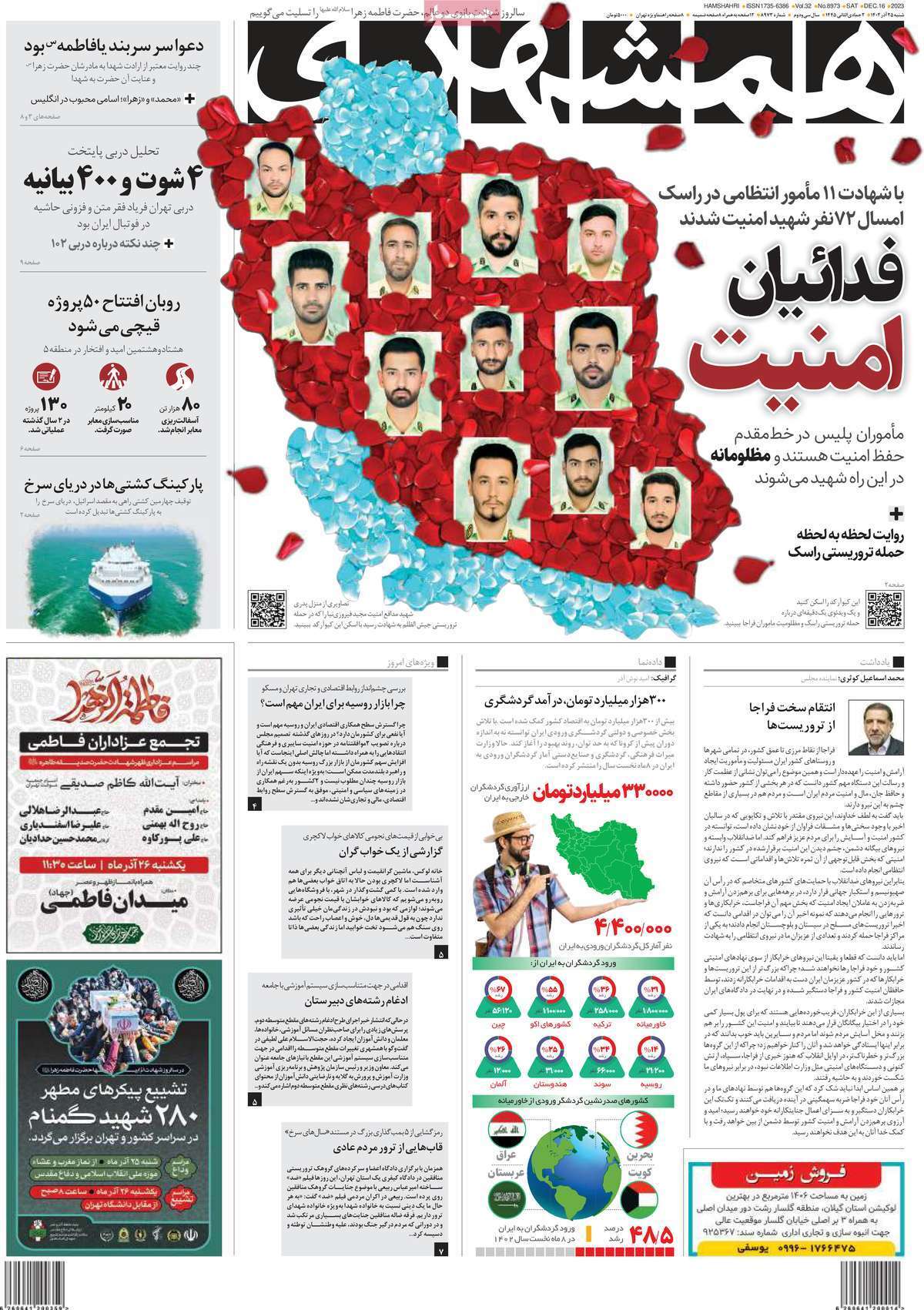 روزنامه همشهری