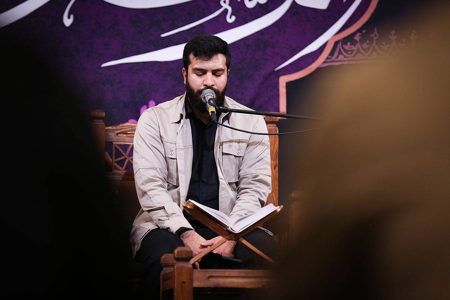 مراسم نوحه خوانی شهادت حضرت فاطمه زهرا(س)