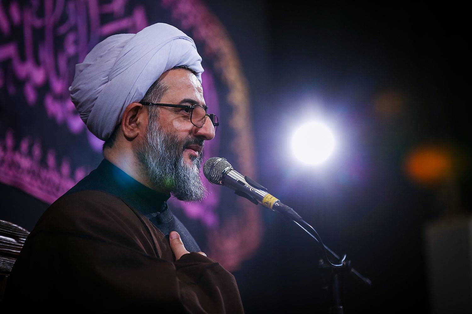 مراسم سخنرانی به مناسبت شهادت حضرت فاطمه زهرا(س)