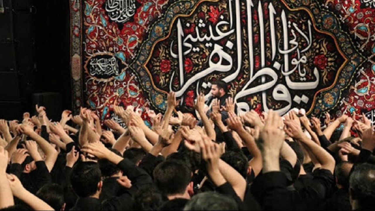 مراسم عزاداری صالح آبادی‌ها در آستانه سالروز شهادت حضرت زهرا (س) + فیلم