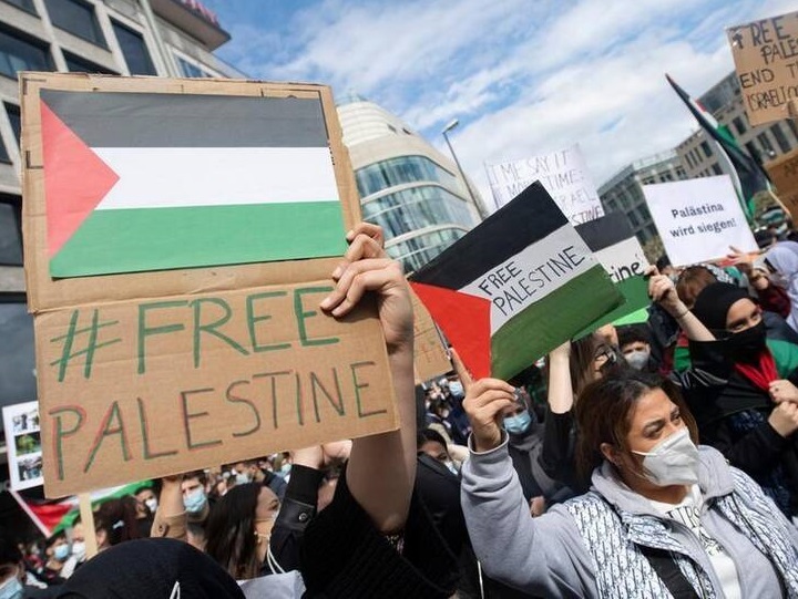 تظاهرات در حمایت از فلسطین تظاهرات در حمایت از فلسطین
