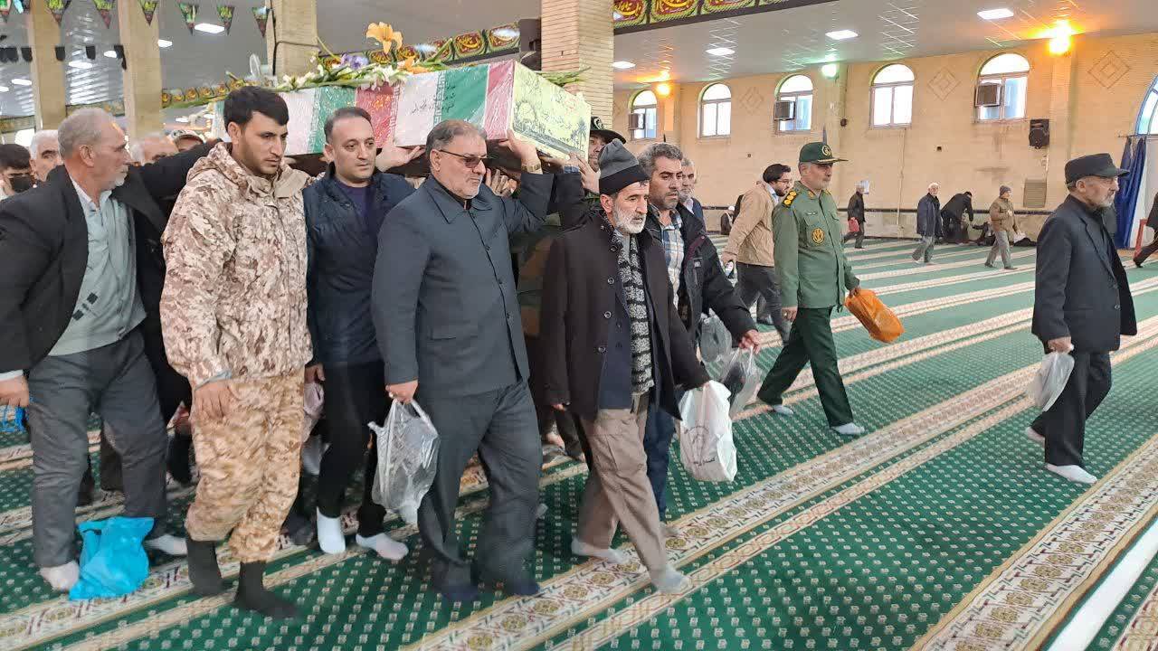 تشییع شهید گمنام