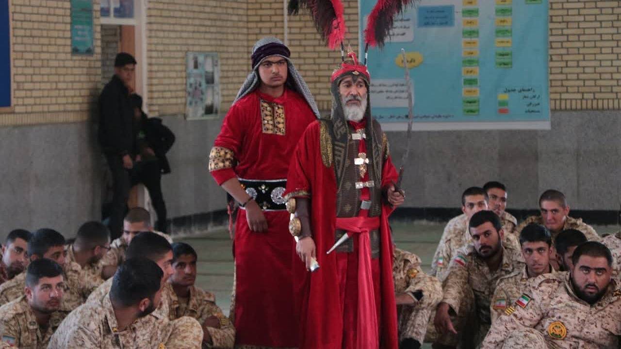 نمایش تعزیه گروه ده زیار کرمان در سیستان و بلوچستان