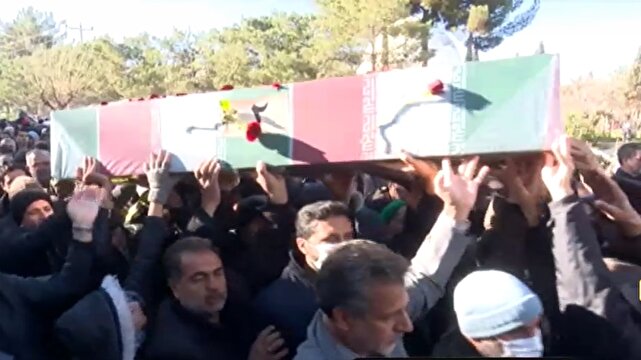 تشییع شهدای گمنام در خراسان جنوبی
