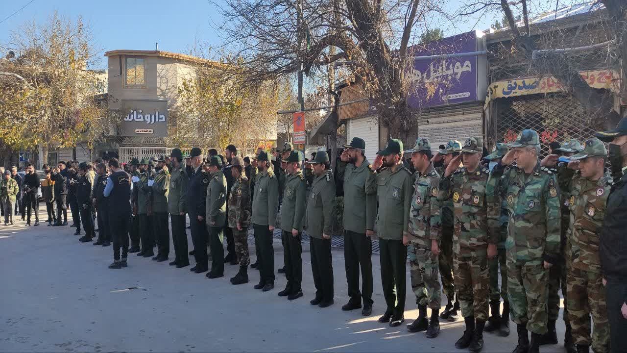 تشییع شهدا در بجنورد تشییع شهدا در بجنورد
