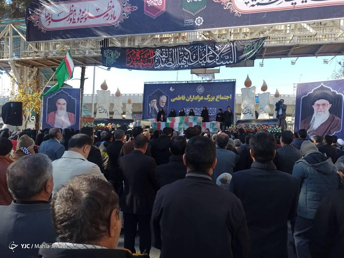 پیکر&zwnj;های مطهر ۹ شهید گمنام در استان کرمان تشییع شد