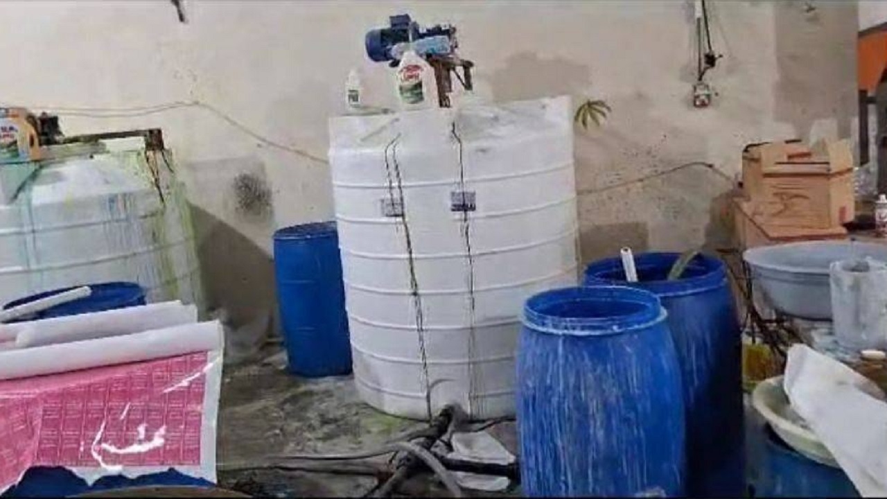 پلمب ۷ کارگاه تولید محصولات بهداشتی تقلبی به دستور دادستانی تهران