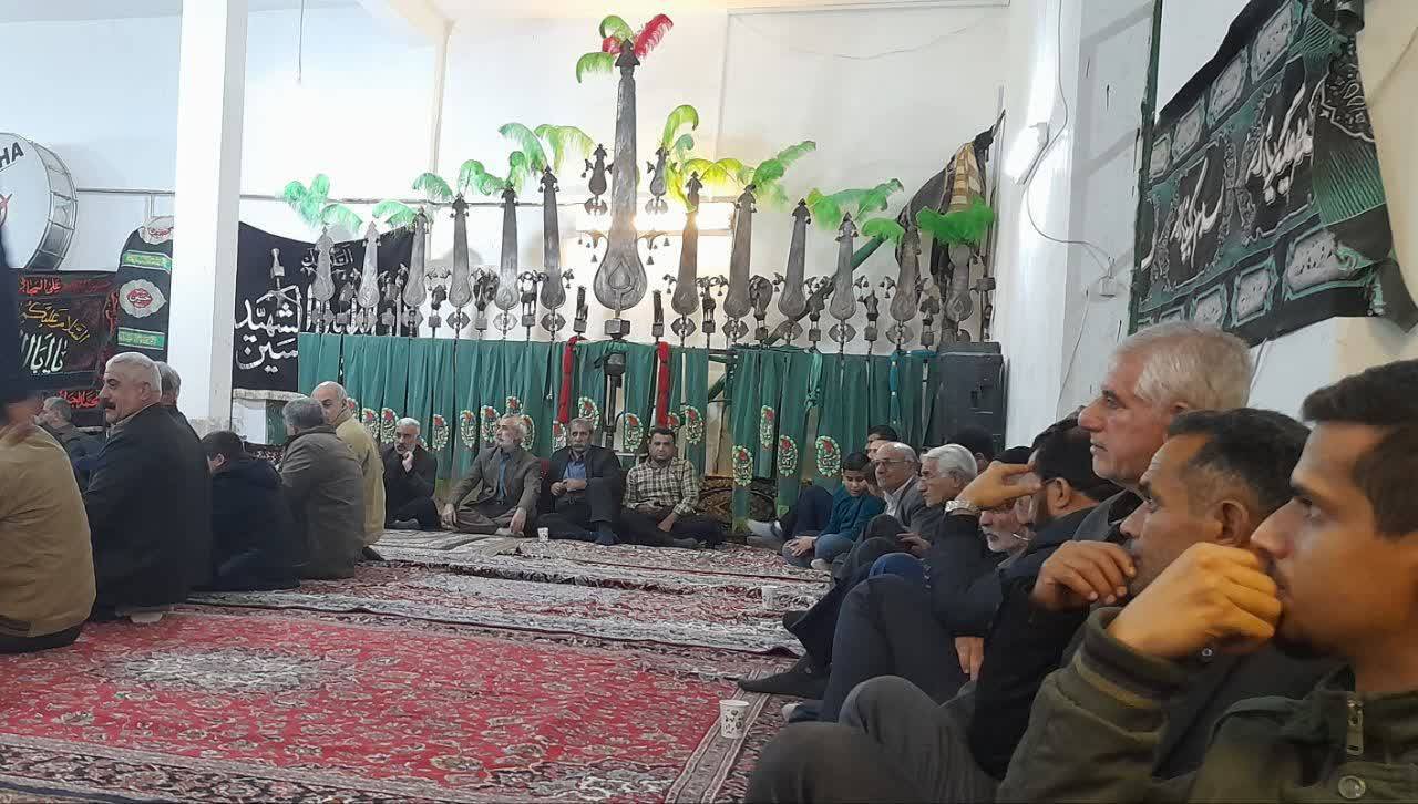 عزاداری مردم پیشوا به مناسبت ایام فاطمیه