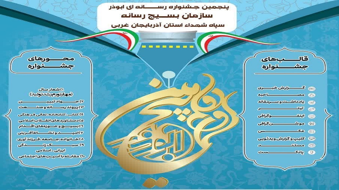 ارسال ۱۵۰ اثر رسانه‌ای به جشنواره ابوذر