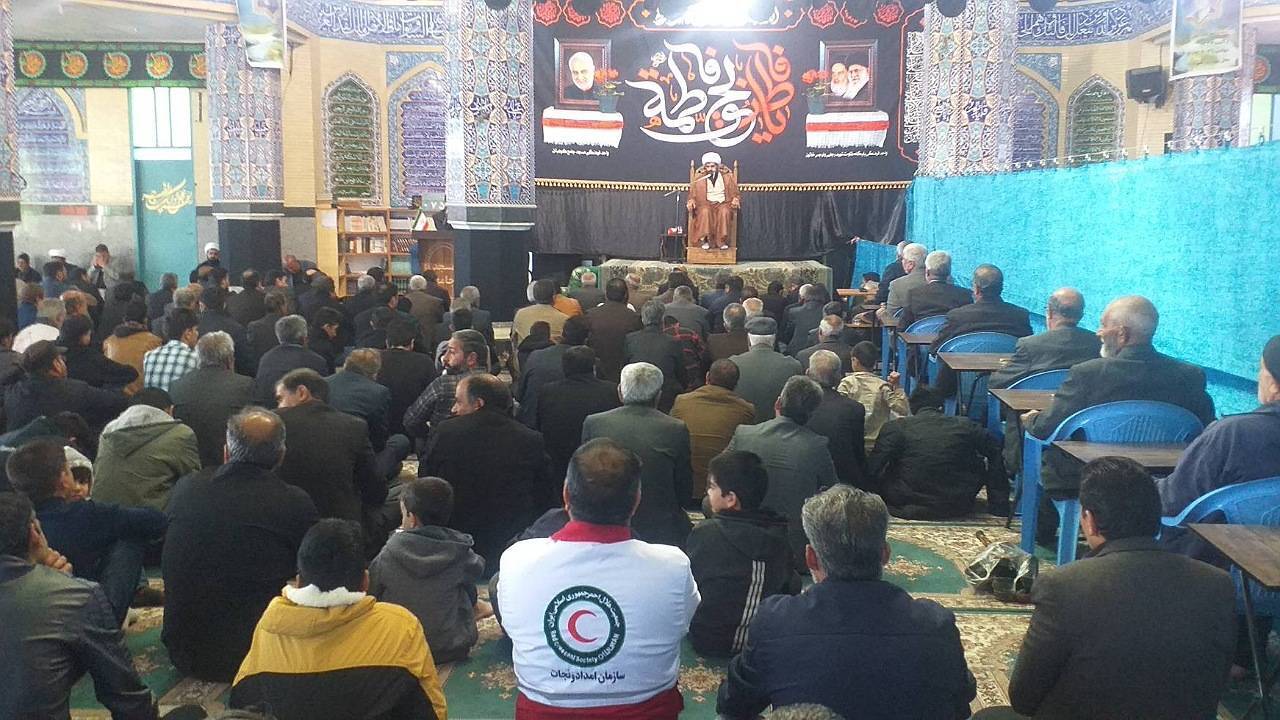 برگزاری یادواره شهدا در کوهبنان