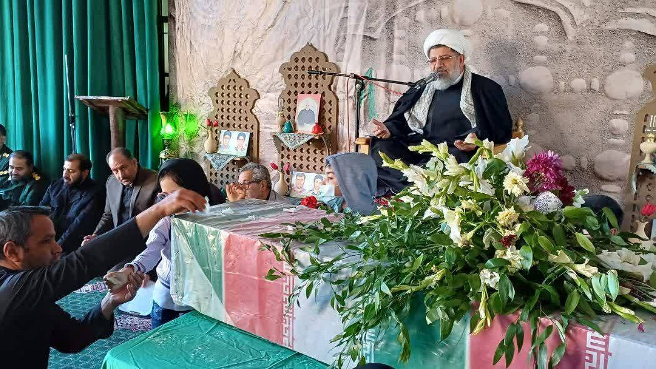 یادواره شهدای جبهه جهاد فرهنگی خانوک برگزار شد