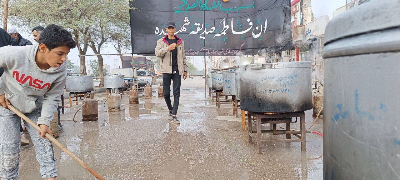آش ندری در محله کوت عبدالله
