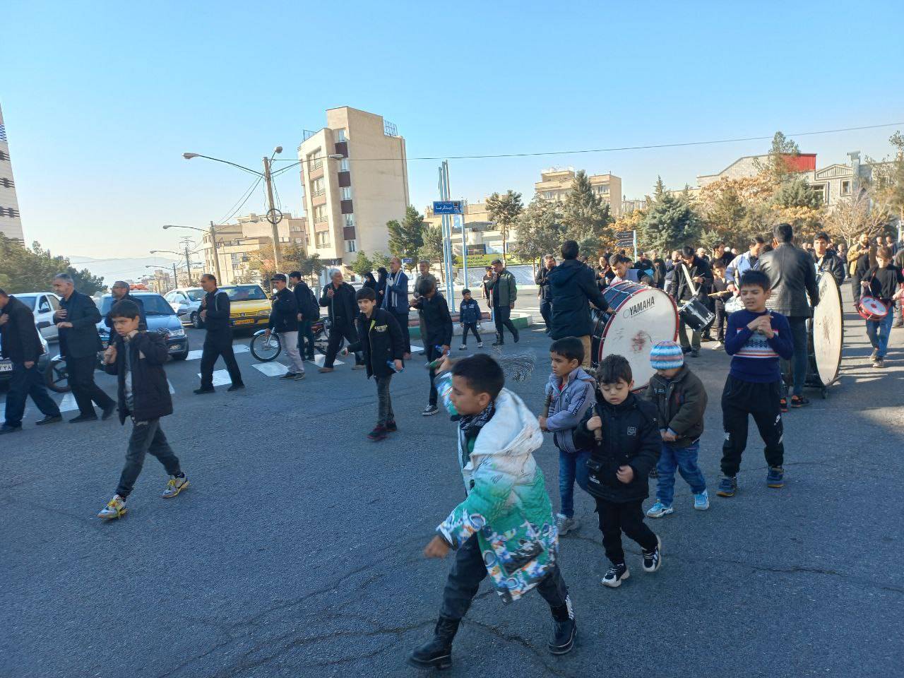 حضور کودکان در مراسم عزاداری حضرت فاطمه (س)