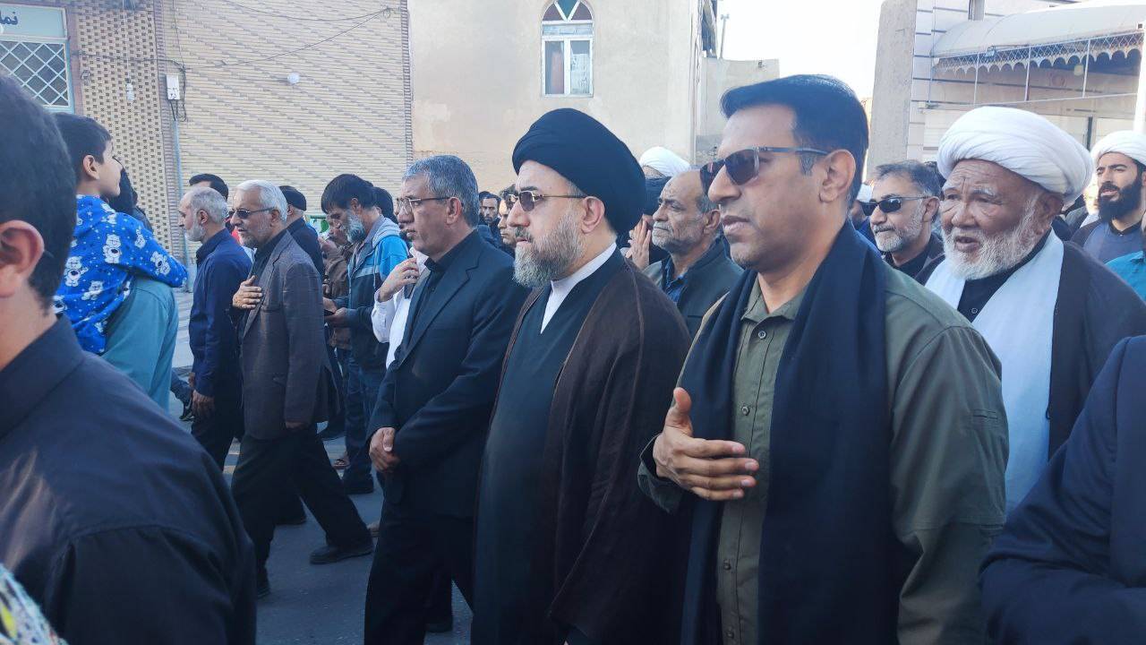 حضور امام جمعه