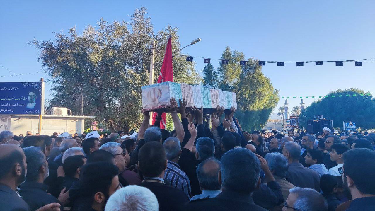 تشییع شهید گمنام