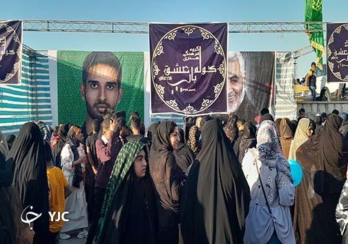 برگزاری پیاده روی فاطمیه درکوهستان پنجه علی بندرعباس
