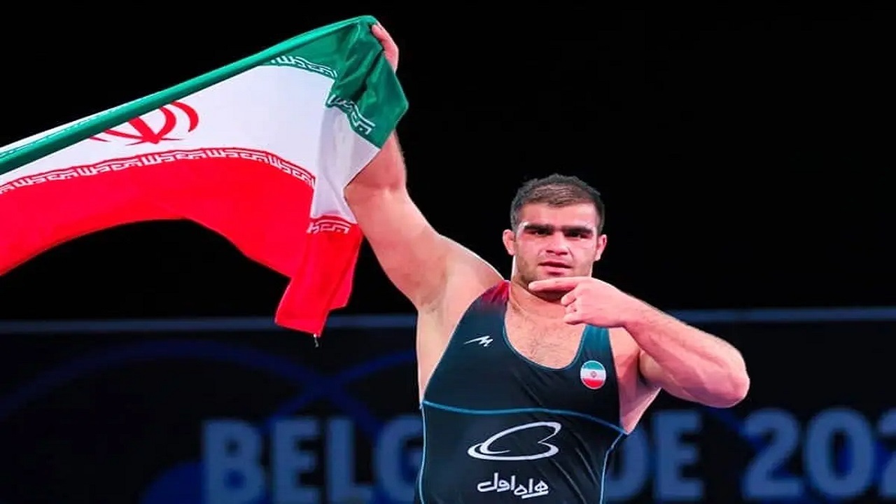 تمجید اتحادیه جهانی کشتی از فرنگی‌کار سنگین وزن ایران + عکس