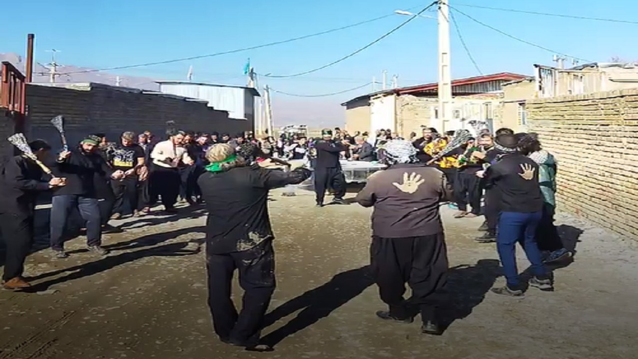گوشه‌هایی از مراسم عزاداری فاطمی در روستای کپرجودکی + فیلم