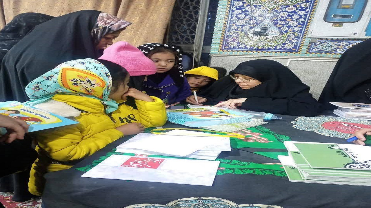 حصور کودکان در مراسم عزاداری شهادت حضرت فاطمه زهرا(س)