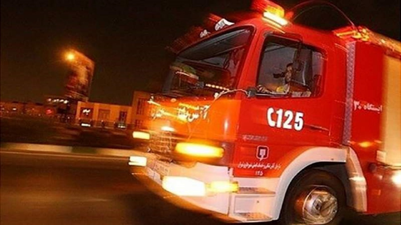 خودروی آتش‌نشانی شهر گشت فرسوده است