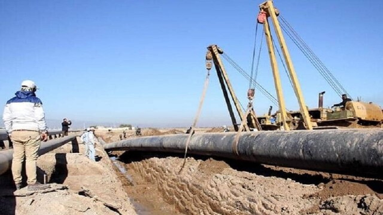 نمایی از طرح تامین آب شهر زاهدان، از آبخوان شرقی + فیلم