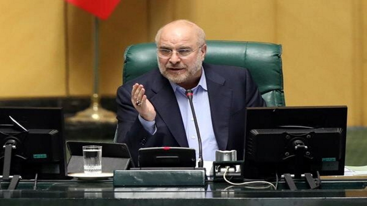 انتقاد قالیباف از حضور نیافتن وزیر صمت در جلسه علنی مجلس