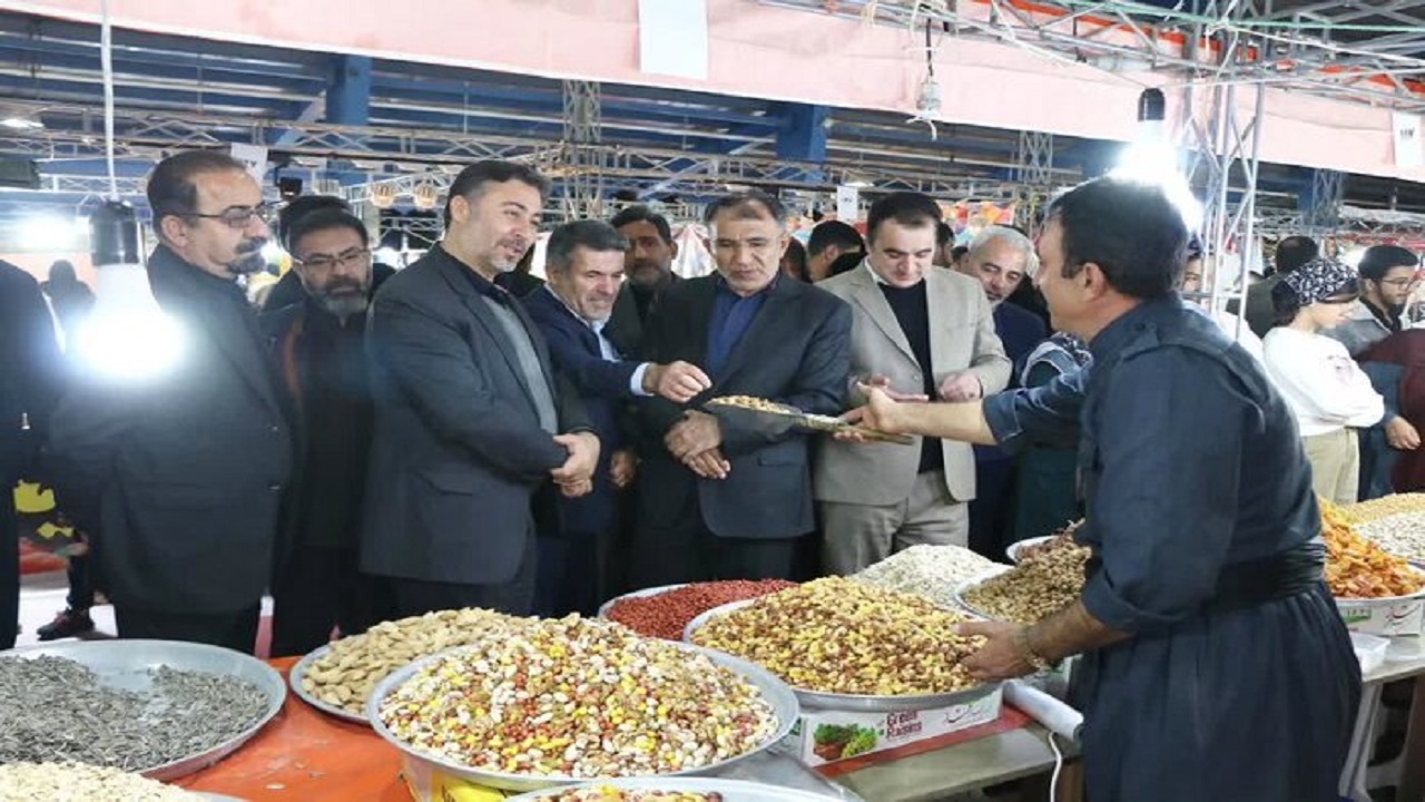 افتتاح نمایشگاه یلدا در چهارمحال و بختیاری