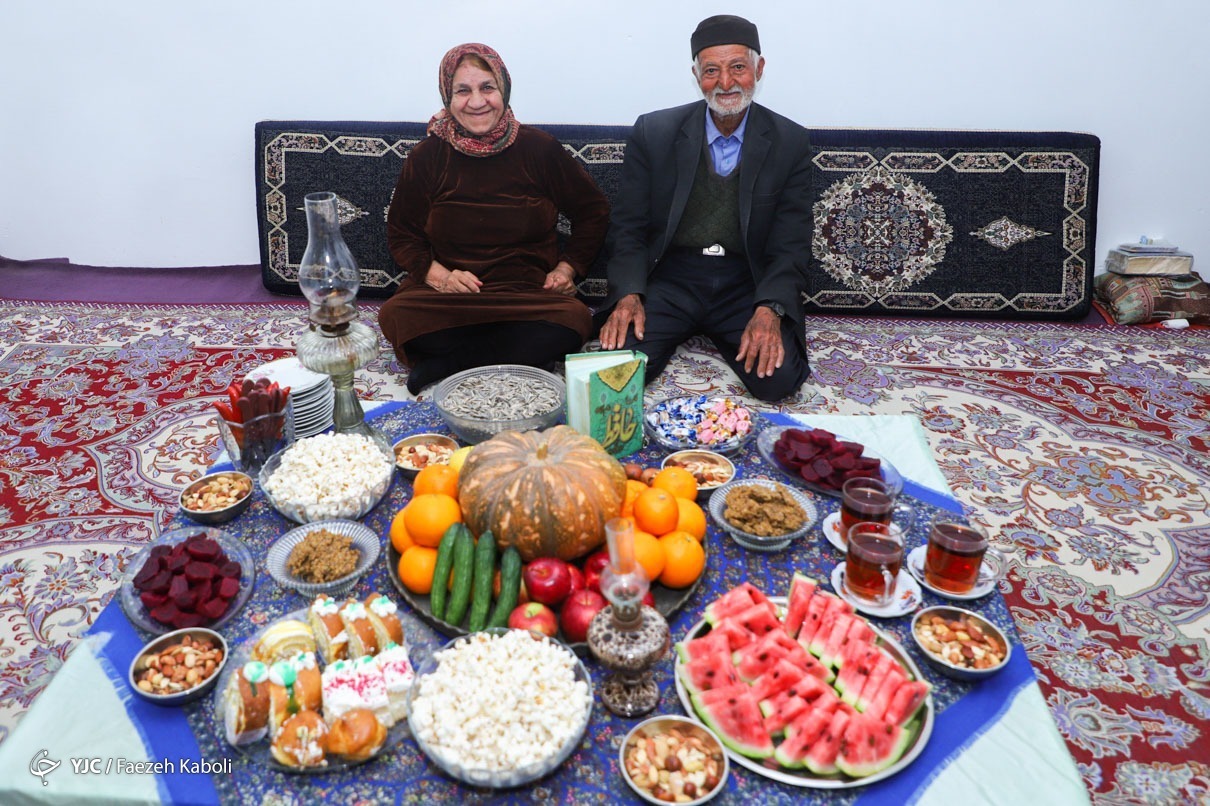 سفره شب یلدا