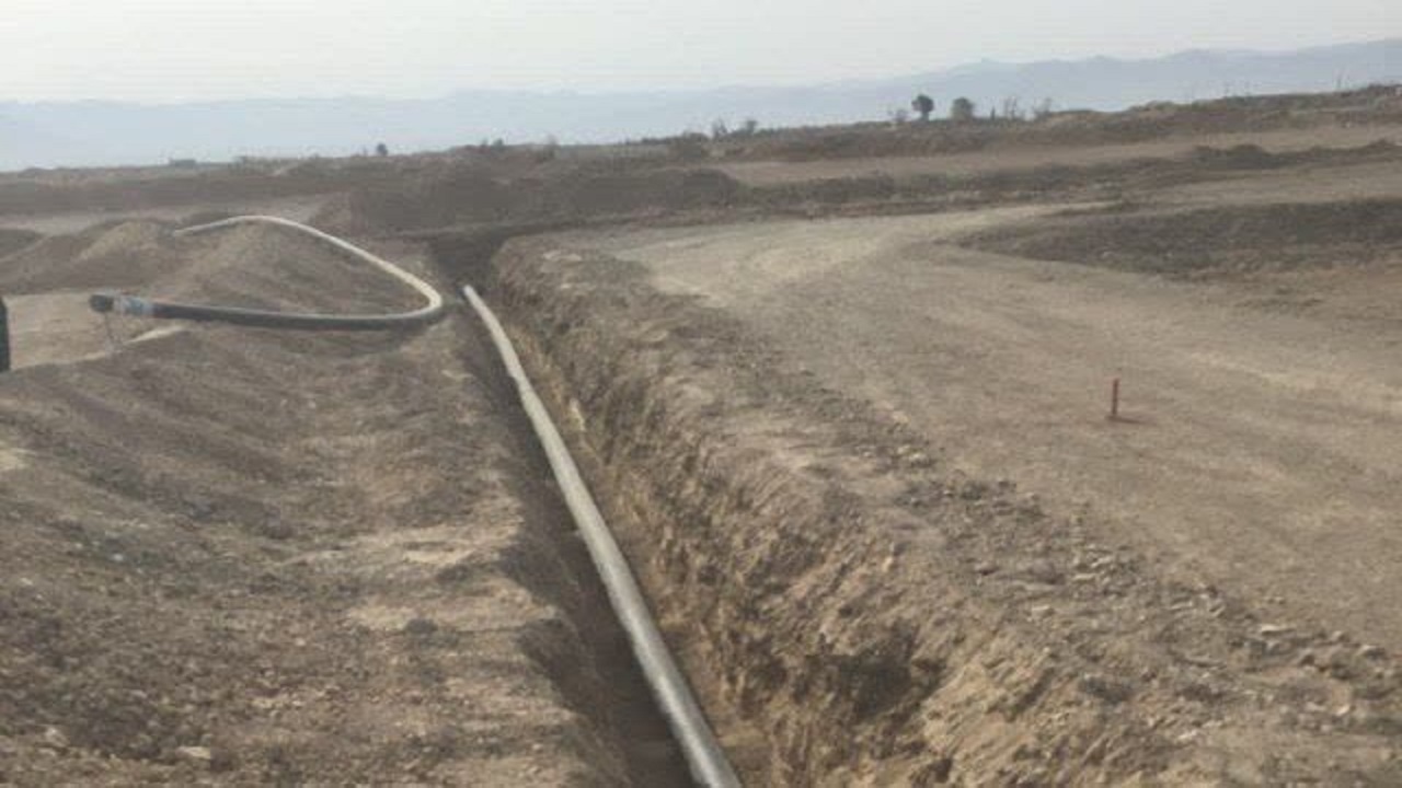 آبرسانی به نهضت ملی مسکن مهردشت در سراشیبی پیشرفت