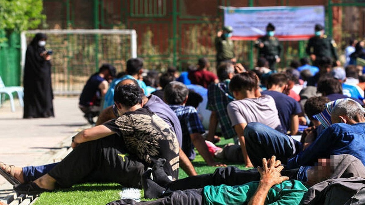 جمع آوری ۷۵ معتاد متجاهر در شهرستان ری 