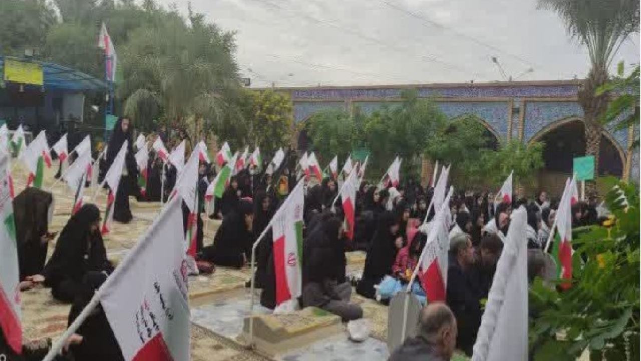 اعزام ۱۲۰ دانش‌آموز دختر باغملکی به مناطق جنگی