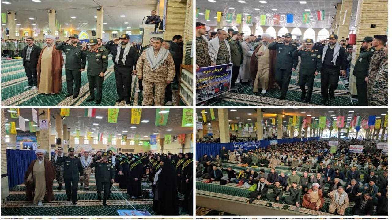 همایش بزرگ اقتدار بسیج در آذربایجان غربی+عکس