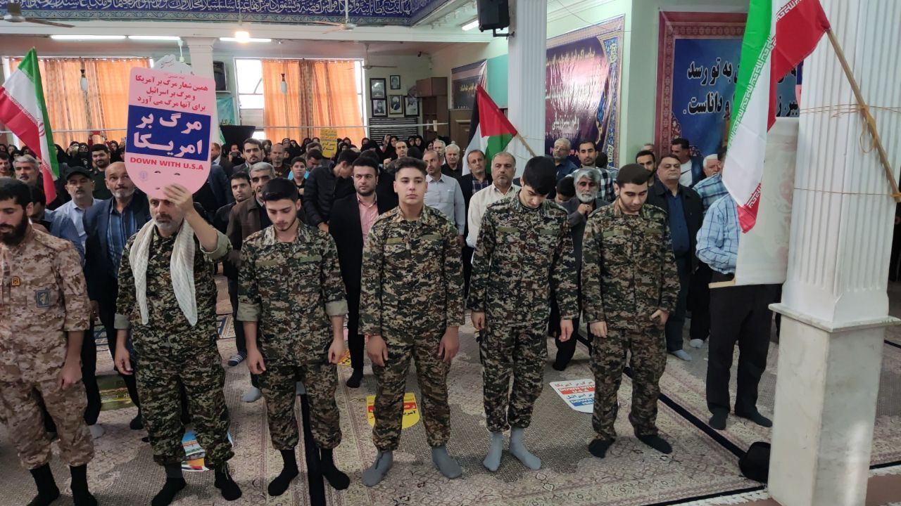 برگزاری رزمایش اقتدار بسیجیان در گیلان