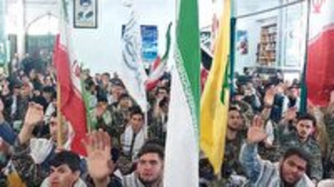 اجتماع حماسی اقتدار بسیجیان آذربایجان شرقی