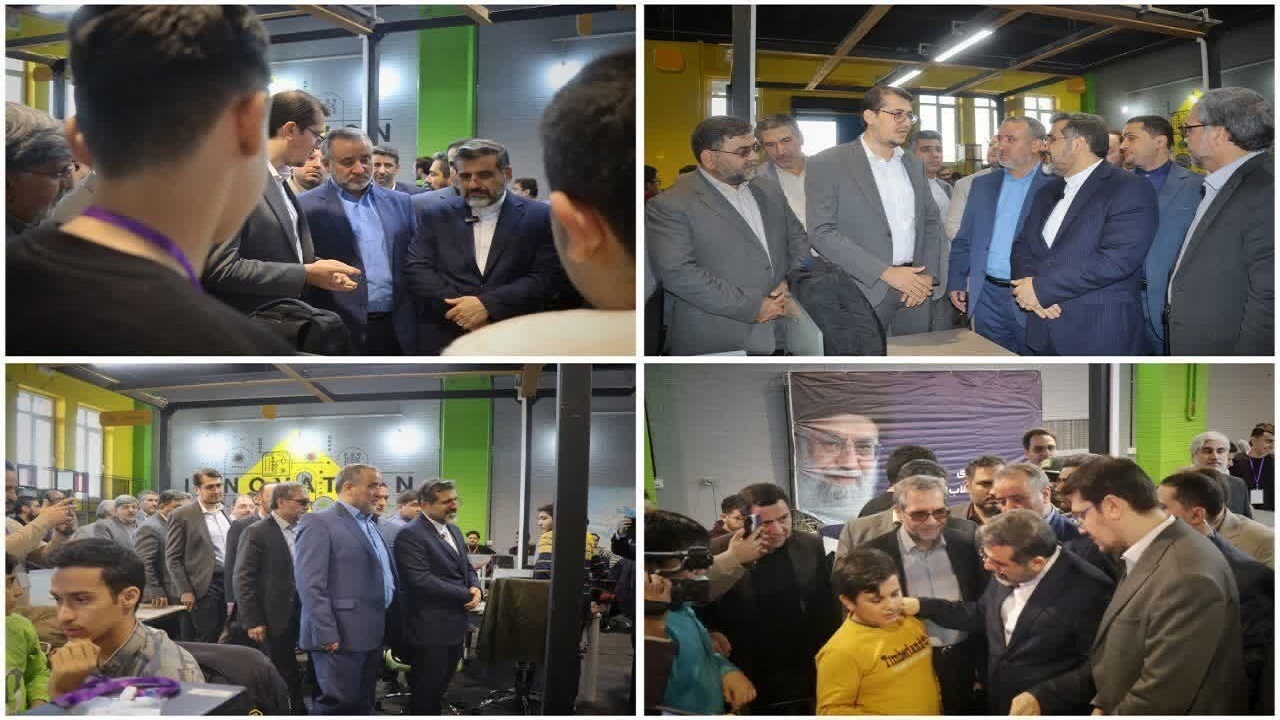 وزیر فرهنگ و ارشاد اسلامی از همایش بازی‌های دیجیتال در سمنان بازدید کرد