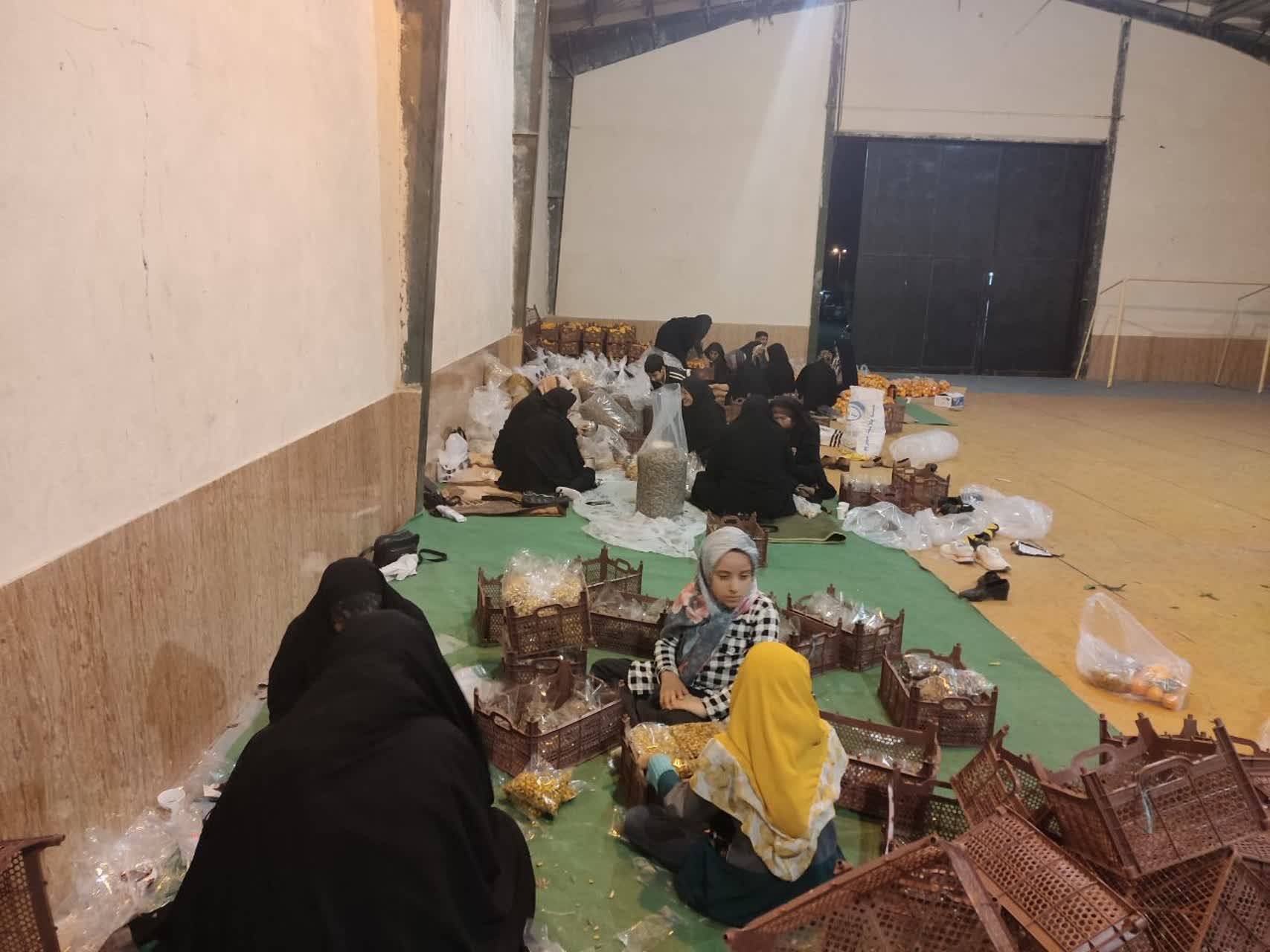 بسته بندی کمک های مومنانه