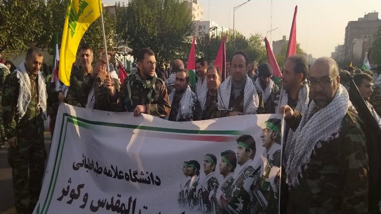 گزارش تصویری از برگزاری رزمایش الی بیت المقدس همزمان با هفته بسیج