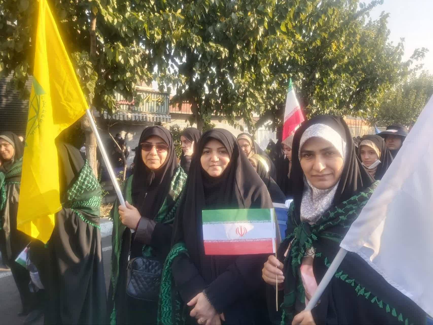 کارکنان دانشگاه علامه طباطبایی در رزمایش الی بیت المقدس
