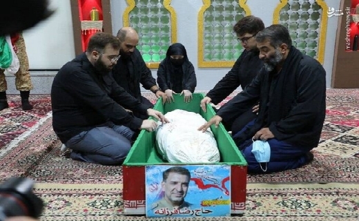 پیکر شهید فرزانه پیکر شهید فرزانه