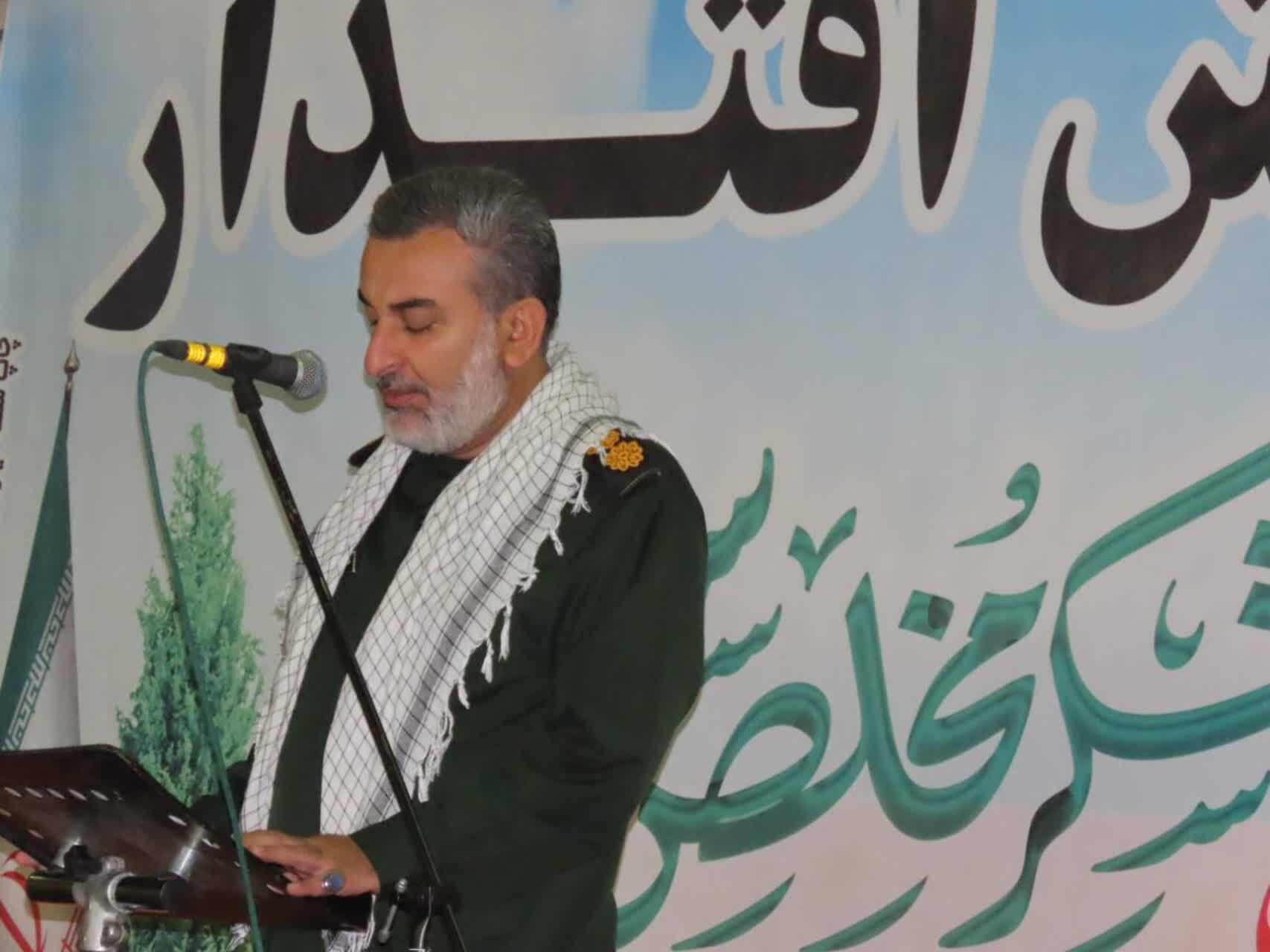 اجتماع بزرگ بسیجیان در شهرستان باغملک برگزار شد
