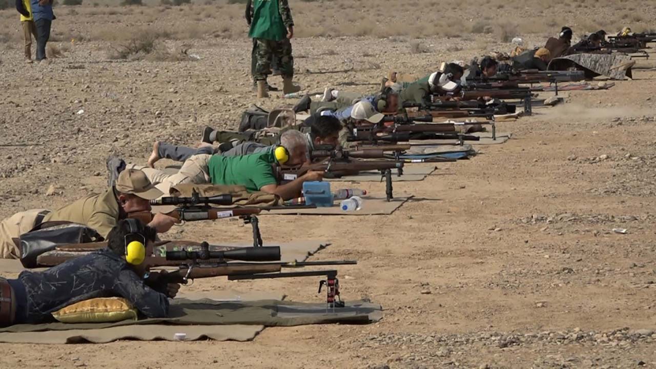 برگزاری مسابقات تیراندازی کشوری در حاجی آباد