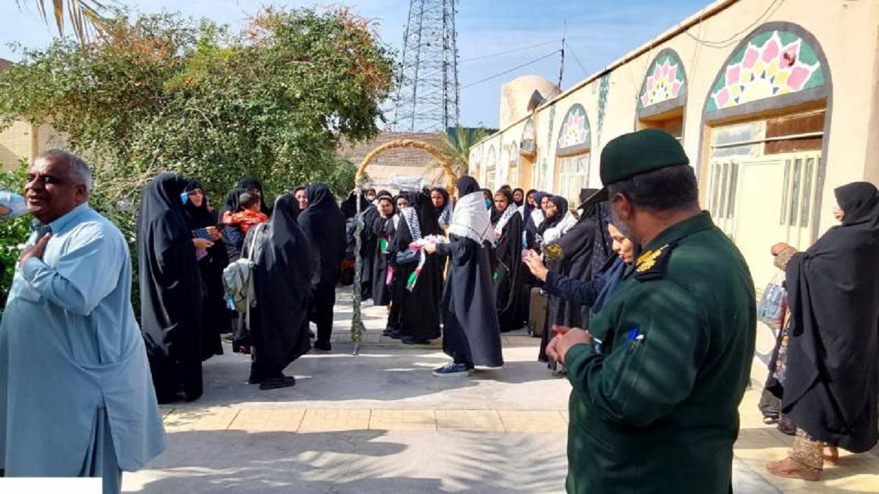 ۹۰ دانش‌آموز بسیجی ایرانشهری به راهیان نور جنوب اعزام شدند