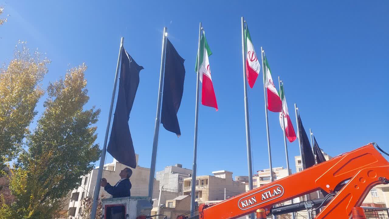 فضاسازی شهرکرد به مناسبت ایام فاطمیه
