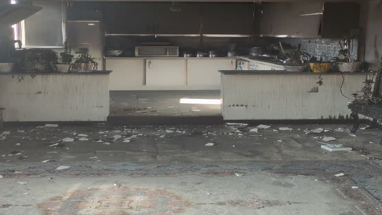 یک واحد مسکونی در حسن آباد طعمه حریق شد