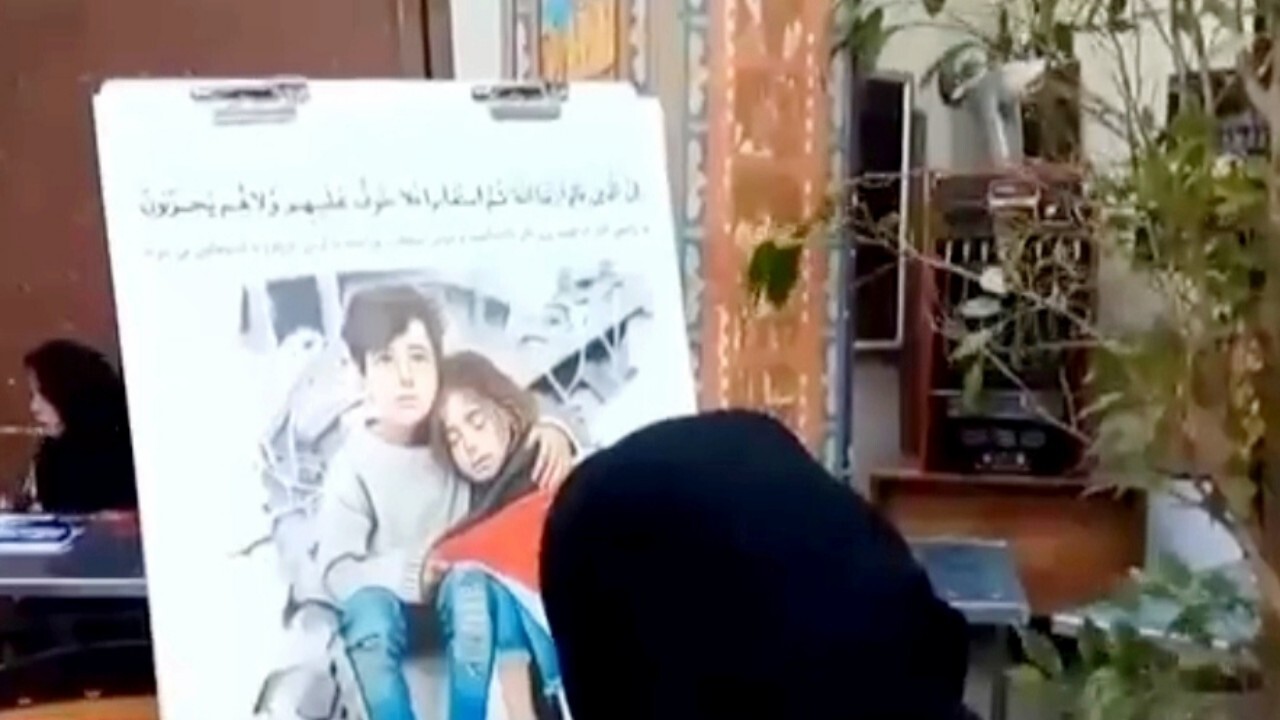 کارگاه هنر های تجسمی کربلایی غزه + فیلم